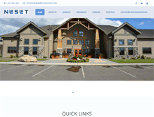 Tablet Screenshot of nesetconsulting.com